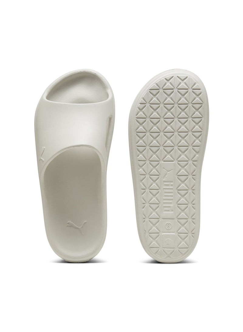 PUMA Shibui Cat Mens White Slides - Image 1